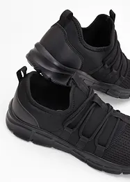 Sneakers i mjukt material, bonprix