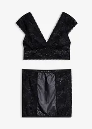 BH-topp och underkjol (2 delar), bonprix