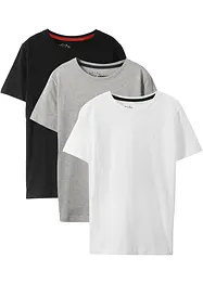 T-shirt i ekologisk bomull för barn (3-pack), bonprix