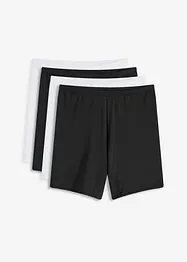 Mellanlång boxertrosa med hög midja (4-pack), bonprix