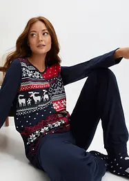 Pyjamas i bomull, bonprix