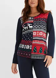 Pyjamas i bomull, bonprix