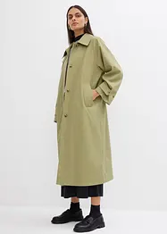 Trenchcoat med slejf, bonprix