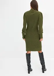 Stickad klänning, bonprix