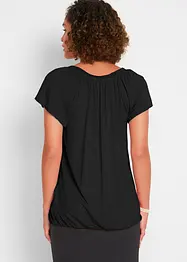 Topp av viskos, korta ärmar, bonprix