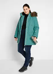 Vattentät funktionsjacka med huva, bonprix