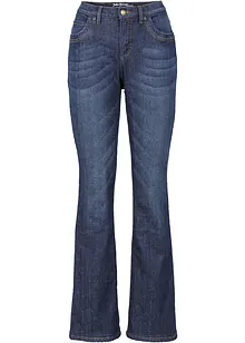 Stretchiga termojeans, bootcut, bonprix