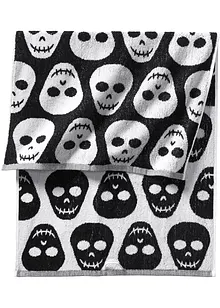 Handduk med dödskallar, bonprix