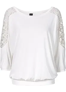 Oversizetopp av viskosmix, bonprix