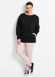 Oversize-sweatshirt med lång ärm, bonprix