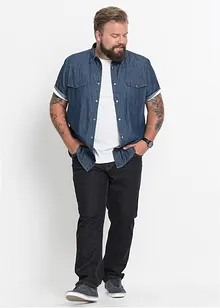 Regular Fit Jeans, Straight, gjorda av stadig denim, bonprix