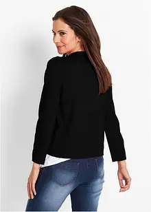 Kort cardigan med viskos, bonprix