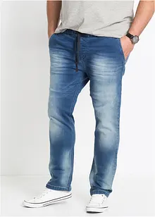 Trikåjeans, smal passform, raka ben, bonprix