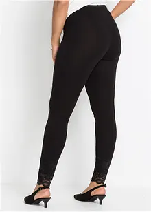 Leggings med spets, bonprix