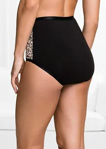 Midjetrosa med ekologisk bomull (4-pack), bonprix