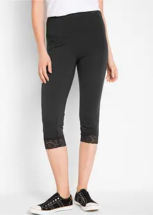 Leggings med spets, bonprix