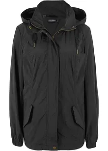 Tunn parkas med huva, bonprix