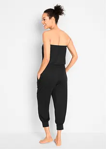 Bandåjumpsuit med viskos, bpc bonprix collection