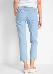 Jeans med bekväm medelhög midja (2-pack), raka ben, bonprix