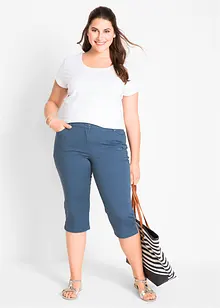 Slim Fit Jeans, Mid Waist, cropped, bonprix