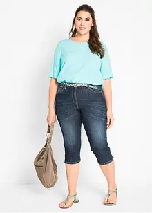 Stretch Straight Jeans Mid Waist, bonprix