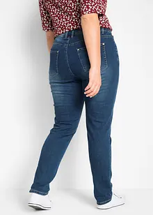 Stretchiga boyfriendjeans med medelhög midja, bonprix