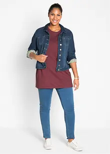 Boxy lång topp , kortärmad, bonprix