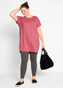 Boxy longshirt, kortärmad, bonprix