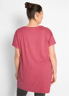 Boxy longshirt, kortärmad, bonprix