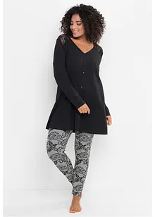 Pyjamas med leggings, bonprix