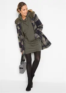 Jerseyklänning med bomull, bonprix