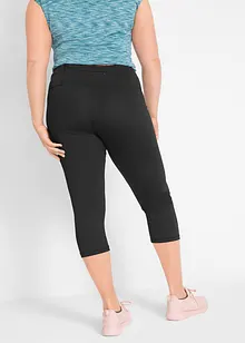 Formande 3/4-sportleggings med ficka, bonprix