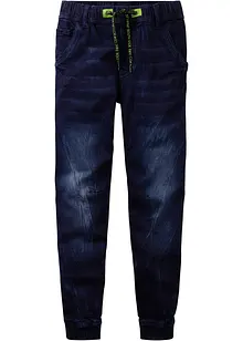 Trikåjeans Mid Waist för barn, med bekväm midja, bonprix