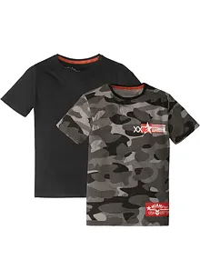 T-shirt (2-pack), bpc bonprix collection