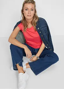 T-shirt i ren bomull, bonprix