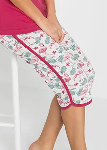 Pyjamas med capribyxor, bonprix