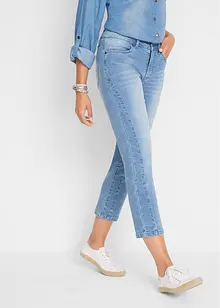 Mjukisjeans, 7/8-längd, bonprix