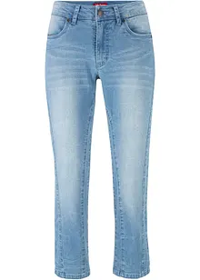 Mjukisjeans, 7/8-längd, bonprix