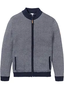 Cardigan med ståkrage, bonprix