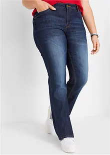 Bekväma stretchjeans, bootcut, bonprix