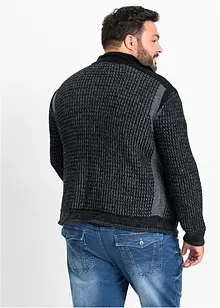 Cardigan med strukturerad stickning, bonprix