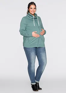 Mamma-/amningsjacka i sweatshirtkvalitet, bonprix