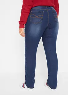 Stretchiga termojeans, raka ben, bonprix