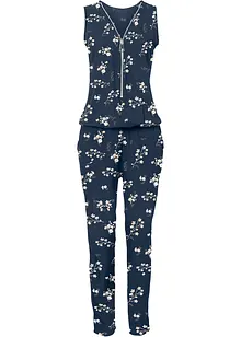 Jumpsuit med dragkedja, bonprix