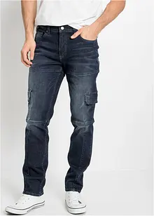 Slim Fit Cargo Stretch Jeans Straight, bonprix