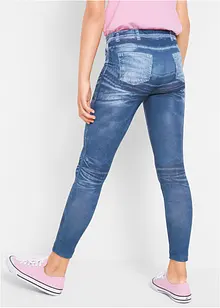 Flickleggings med denimlook, bonprix