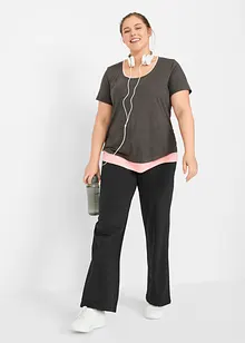 Jerseybyxa av bomull, med stretch, bonprix