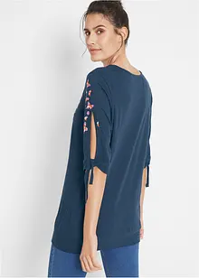 Cold shoulder-bomullstopp, bonprix