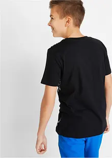 T-shirt för barn i ren bomull, Slim Fit, bonprix