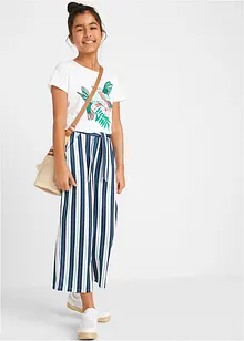 Palazzobyxa med resårmidja för barn, bonprix